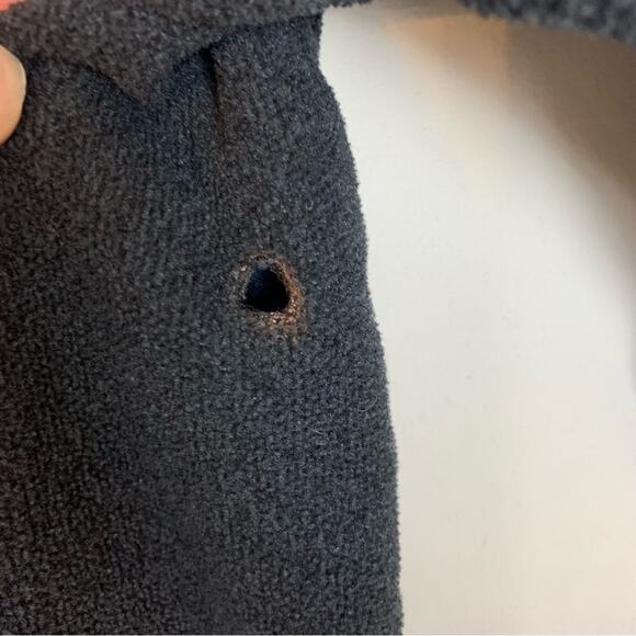 Patagonia women's small synchilla fleece zip up jacket flaw blue gorp hiking - Picture 10 of 10